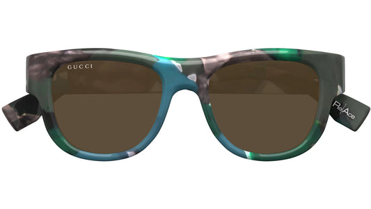 Gucci GG1750S 001 Green Pearled Brown