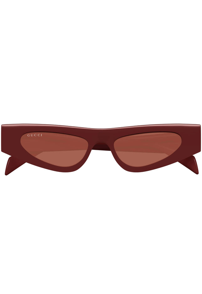 Gucci GG1779S 003 Solid Burgundy Brown