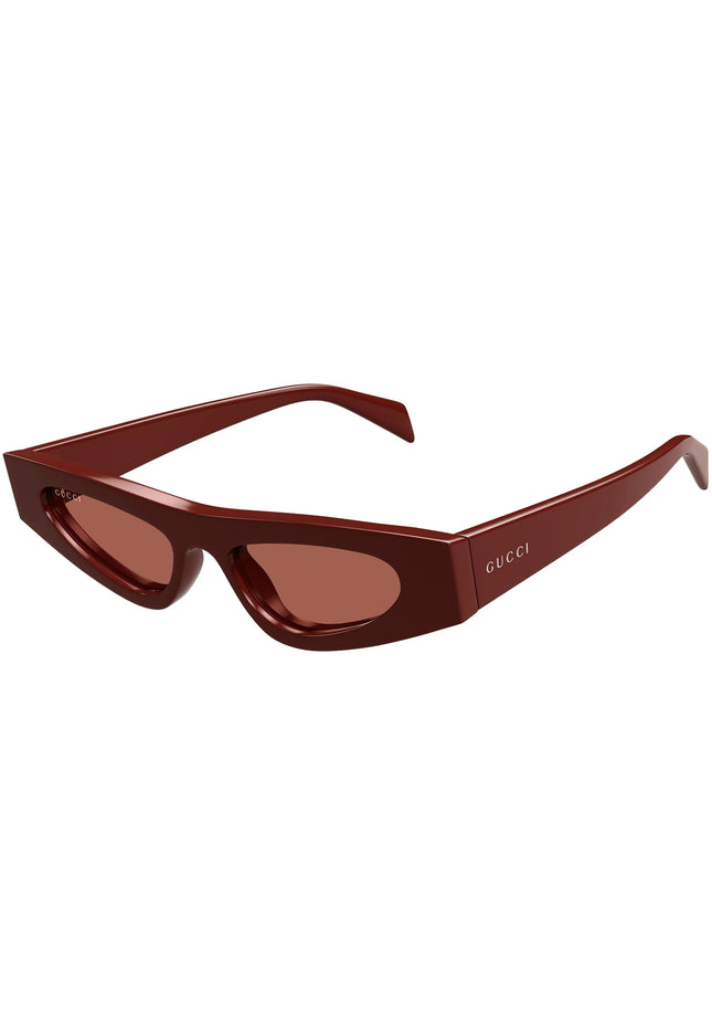 Gucci GG1779S 003 Solid Burgundy Brown