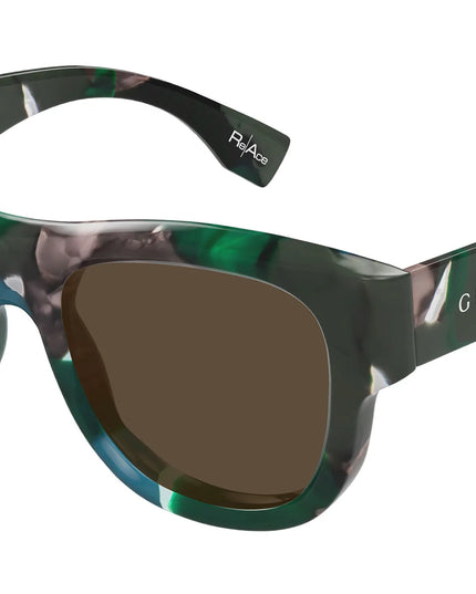 Gucci GG1750S 001 Green Pearled Brown