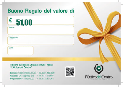 Voucher L'Ottico Del Centro