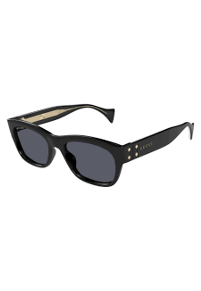 Gucci GG1706S 001 Solid Black Grey